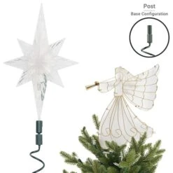 Village Lighting Christmas Tree Topper Holder 25 Village Lighting Christmas Tree Topper Holder -Michaels X-Mas Decor D403170S 20