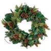 Village Lighting 30" Pre-Lit Magnolia Leaf Christmas Wreath, Clear LED Lights -Michaels X-Mas Decor D403185S 1