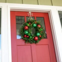 Village Lighting 24" Christmas Cheer Wreath -Michaels X-Mas Decor D403200S 5