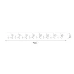 Glitzhome® 6ft. Christmas Dog Garland, 2ct. -Michaels X-Mas Decor D445236S 7