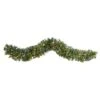 6ft. Pre-Lit LED Snow Tipped Christmas Garland With Pinecones -Michaels X-Mas Decor D478774S 1