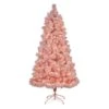 7ft. Pre-Lit Holiday Pink Cashmere Artificial Christmas Tree, White LED Lights 1 7ft. Pre-Lit Holiday Pink Cashmere Artificial Christmas Tree, White LED Lights -Michaels X-Mas Decor D478780S 1