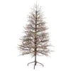 6ft. Pre-Lit Frosted Berry Twig Artificial Christmas Tree, Multicolor Gum Ball LED Lights -Michaels X-Mas Decor D478807S 1
