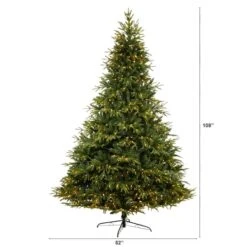 9ft. Pre-Lit Colorado Mountain Fir Natural Look Artificial Christmas Tree, White LED Lights 20 9ft. Pre-Lit Colorado Mountain Fir Natural Look Artificial Christmas Tree, White LED Lights -Michaels X-Mas Decor D478812S 2