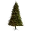 7.5ft. Pre-Lit Vermont Spruce Artificial Christmas Tree, Color Changing LED Lights 2 7.5ft. Pre-Lit Vermont Spruce Artificial Christmas Tree, Color Changing LED Lights -Michaels X-Mas Decor D478837S 1