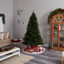 7.5ft. Pre-Lit Vermont Spruce Artificial Christmas Tree, Color Changing LED Lights -Michaels X-Mas Decor D478837S 10