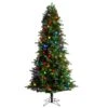 7.5ft. Pre-Lit Montana Mountain Fir Artificial Christmas Tree, Multicolor LED Lights 2 7.5ft. Pre-Lit Montana Mountain Fir Artificial Christmas Tree, Multicolor LED Lights -Michaels X-Mas Decor D478843S 1