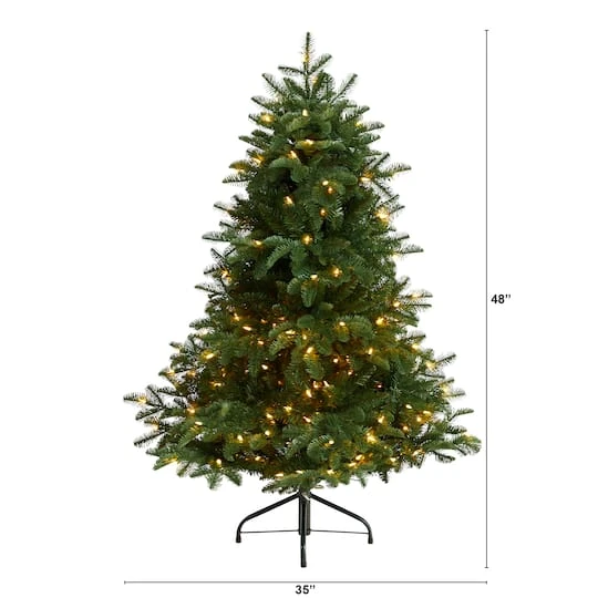 4ft. Pre-Lit South Carolina Spruce Artificial Christmas Tree, Clear Lights 5 4ft. Pre-Lit South Carolina Spruce Artificial Christmas Tree, Clear Lights - Image 3