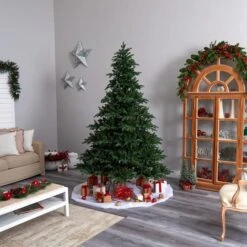 8ft. Pre-Lit South Carolina Spruce Artificial Christmas Tree, Clear Lights -Michaels X-Mas Decor D478888S 10