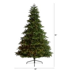8ft. Pre-Lit South Carolina Spruce Artificial Christmas Tree, Clear Lights -Michaels X-Mas Decor D478888S 2