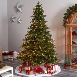 8ft. Pre-Lit South Carolina Spruce Artificial Christmas Tree, Clear Lights -Michaels X-Mas Decor D478888S 7