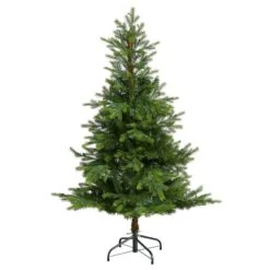 5ft. Pre-Lit North Carolina Spruce Artificial Christmas Tree, Clear LED Lights -Michaels X-Mas Decor D478890S 3