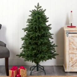 4ft. Pre-Lit South Carolina Fir Artificial Christmas Tree, Clear Lights 21 4ft. Pre-Lit South Carolina Fir Artificial Christmas Tree, Clear Lights -Michaels X-Mas Decor D478893S 8