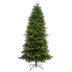 7ft. Pre-Lit South Carolina Fir Artificial Christmas Tree, Clear Lights