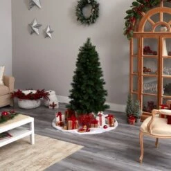 5ft. Pre-Lit West Virginia Mountain Pine Artificial Christmas Tree, Clear Lights -Michaels X-Mas Decor D478901S 10