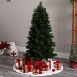 5ft. Pre-Lit West Virginia Mountain Pine Artificial Christmas Tree, Clear Lights -Michaels X-Mas Decor D478901S 8
