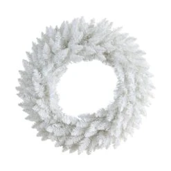24" Pre-Lit Colorado Spruce Christmas Wreath -Michaels X-Mas Decor D478974S 3