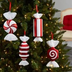 4ct. 12" Shatterproof Jumbo Candy Cane Christmas Ornaments -Michaels X-Mas Decor D479030S 7