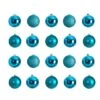 20ct. 3" Teal Shatterproof Christmas Ornaments 2 20ct. 3" Teal Shatterproof Christmas Ornaments -Michaels X-Mas Decor D479051S 1