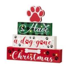 Glitzhome® 12" LED Lighted Pet Block Word Sign 11 Glitzhome® 12" LED Lighted Pet Block Word Sign -Michaels X-Mas Decor D479431S 1 1