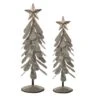 Glitzhome® Galvanized Metal Christmas Tree Table Décor Set 1 Glitzhome® Galvanized Metal Christmas Tree Table Décor Set -Michaels X-Mas Decor D479432S 1