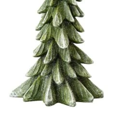 Glitzhome® 14.75" Green Christmas Tree Table Décor 15 Glitzhome® 14.75" Green Christmas Tree Table Décor -Michaels X-Mas Decor D479434S 7