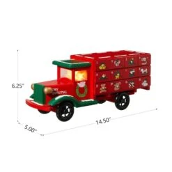 Glitzhome® 14.5" Christmas Truck Countdown Décor -Michaels X-Mas Decor D479444S 6