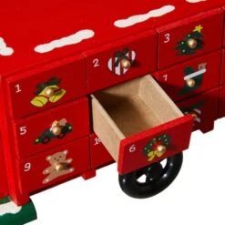 Glitzhome® 14.5" Christmas Truck Countdown Décor -Michaels X-Mas Decor D479444S 7