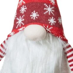 Glitzhome® 28" Fabric Christmas Gnome Shelf Sitter With Dangling Legs -Michaels X-Mas Decor D479445S 8