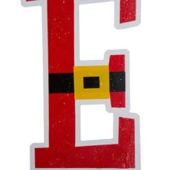 Glitzhome® 23" Metal Believe Yard Stake Set -Michaels X-Mas Decor D479449S 5