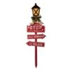Glitzhome® 3.5ft. LED Christmas Yard Stake With Timer 2 Glitzhome® 3.5ft. LED Christmas Yard Stake With Timer -Michaels X-Mas Decor D479451S 1