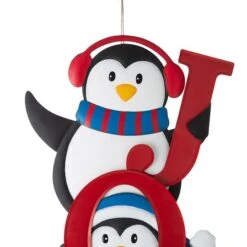 Glitzhome® 3.5ft. Metal Joy Penguin Yard Stake Set -Michaels X-Mas Decor D479454S 4