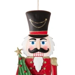 Glitzhome® 3ft. Metal Nutcracker Yard Stake 17 Glitzhome® 3ft. Metal Nutcracker Yard Stake -Michaels X-Mas Decor D479462S 6