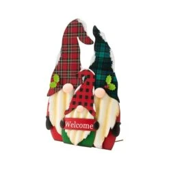 Glitzhome® 3ft. Metal Gnome Family Yard Stake 15 Glitzhome® 3ft. Metal Gnome Family Yard Stake -Michaels X-Mas Decor D479463S 4