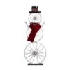 Glitzhome® 34" Lighted LED Metal Snowman Porch Décor -Michaels X-Mas Decor D479464S 1