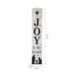Glitzhome® 42" Lighted Wooden Nativity Porch Sign With Timer 16 Glitzhome® 42" Lighted Wooden Nativity Porch Sign With Timer -Michaels X-Mas Decor D479467S 5
