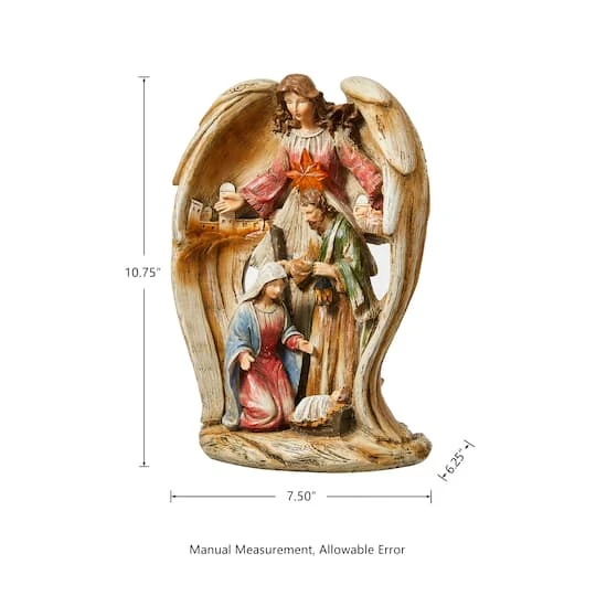 Glitzhome® 11" Nativity Décor 8 Glitzhome® 11" Nativity Décor - Image 6