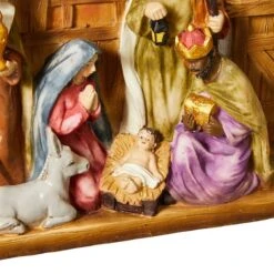 Glitzhome® 9" Nativity Décor -Michaels X-Mas Decor D479485S 8