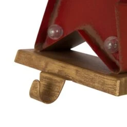 Glitzhome® 7" Marquee LED Star Stocking Holder Set 18 Glitzhome® 7" Marquee LED Star Stocking Holder Set -Michaels X-Mas Decor D479487S 7