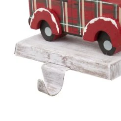 Glitzhome® Red Truck Stocking Holder Set 17 Glitzhome® Red Truck Stocking Holder Set -Michaels X-Mas Decor D479513S 7