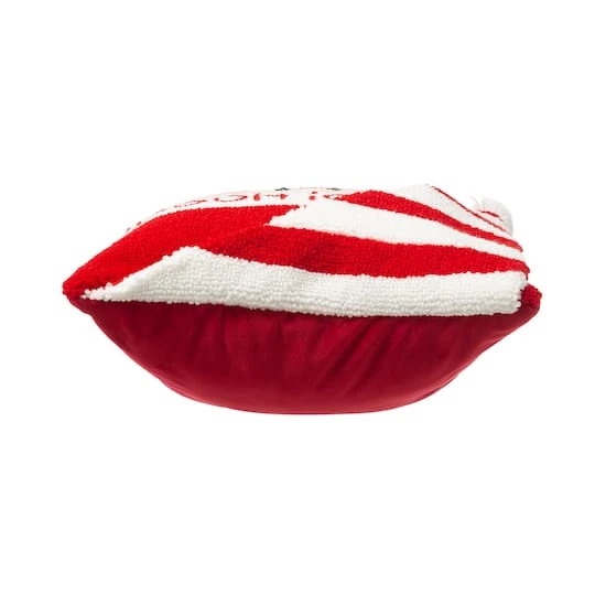 Glitzhome® Hooked 3D Santa Throw Pillow Set 10 Glitzhome® Hooked 3D Santa Throw Pillow Set - Image 8