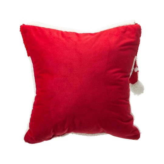 Glitzhome® Hooked 3D Santa Throw Pillow Set 11 Glitzhome® Hooked 3D Santa Throw Pillow Set - Image 9