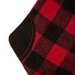 Glitzhome® 21" Black And Red Buffalo Plaid Pompom Stocking, Set Of 2 -Michaels X-Mas Decor D479591S 5
