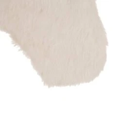 Glitzhome® 21" White Plush Stockings, 2ct. -Michaels X-Mas Decor D479593S 4