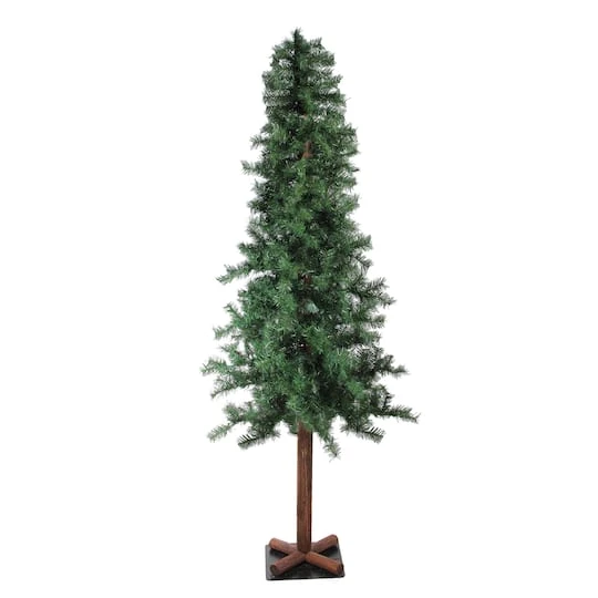 Northlight 7ft. Unlit Traditional Woodland Alpine Artificial Christmas Tree 3 Northlight 7ft. Unlit Traditional Woodland Alpine Artificial Christmas Tree