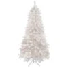 Northlight 6.5ft. Pre-Lit Flocked White Spruce Artificial Christmas Tree, Clear Lights 1 Northlight 6.5ft. Pre-Lit Flocked White Spruce Artificial Christmas Tree, Clear Lights -Michaels X-Mas Decor D489947S 1
