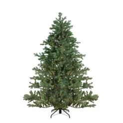 Northlight 7.5ft. Pre-Lit Mountain Pine Artificial Christmas Tree, Clear Lights