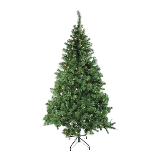 Northlight 6ft. Pre-Lit Mixed Classic Pine Artificial Christmas Tree, Warm White LED Lights 4 Northlight 6ft. Pre-Lit Mixed Classic Pine Artificial Christmas Tree, Warm White LED Lights - Image 2