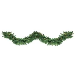 Northlight 27ft. Pre-Lit LED Artificial Olympia Pine Garland