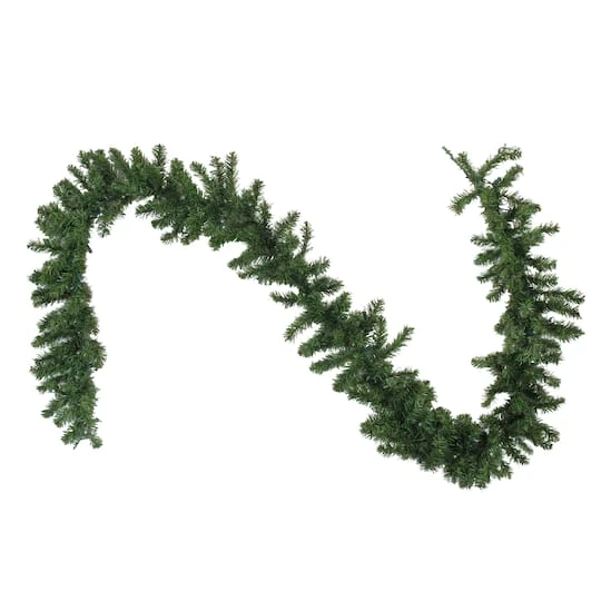 Northlight 9ft. Pre-Lit LED Artificial Canadian Pine Garland 4 Northlight 9ft. Pre-Lit LED Artificial Canadian Pine Garland - Image 2